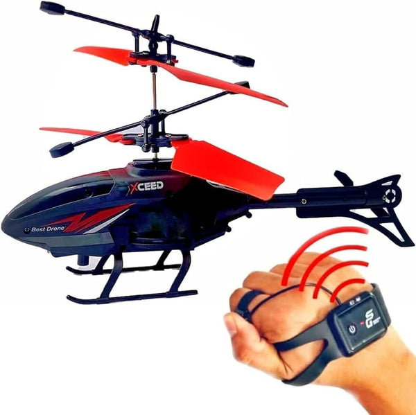 DWELL Infrared sensor helicopter flying with hand induction control (Without Remote) - Trendytoys