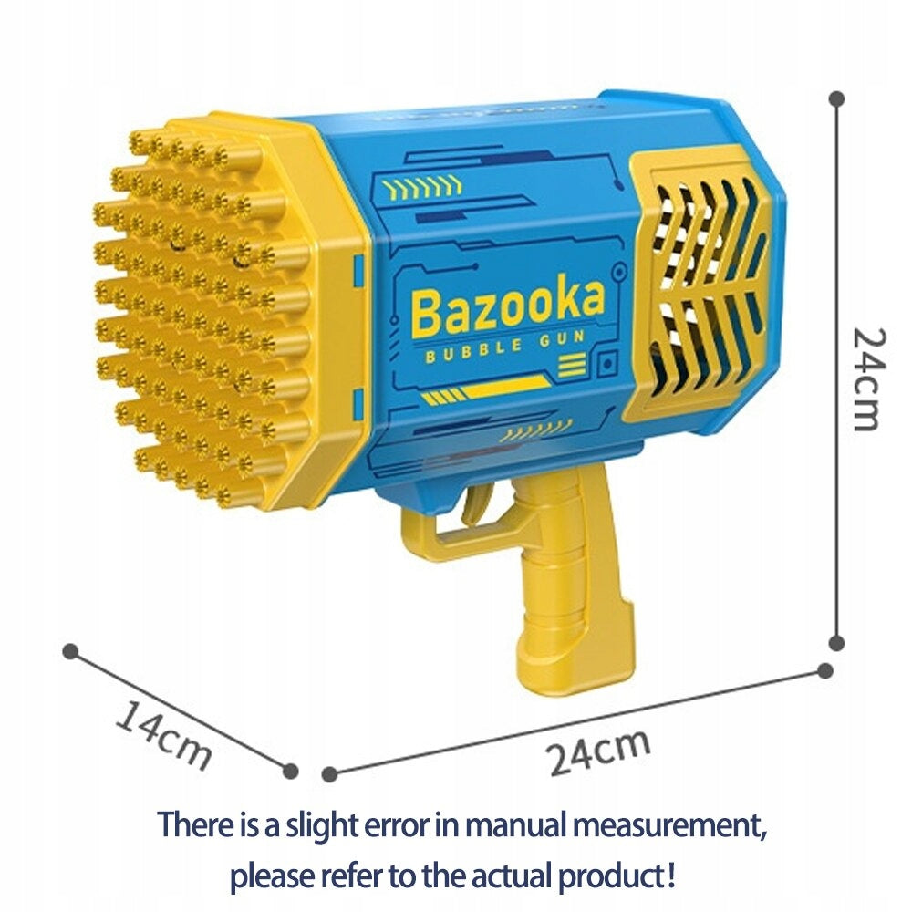 69 HOLES BAZOOKA BUBBLE MACHINE GUN - Trendytoys