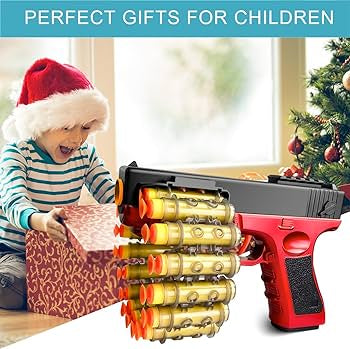 GLOCK GUN WITH SOFT EVA BULLETS - Trendytoys