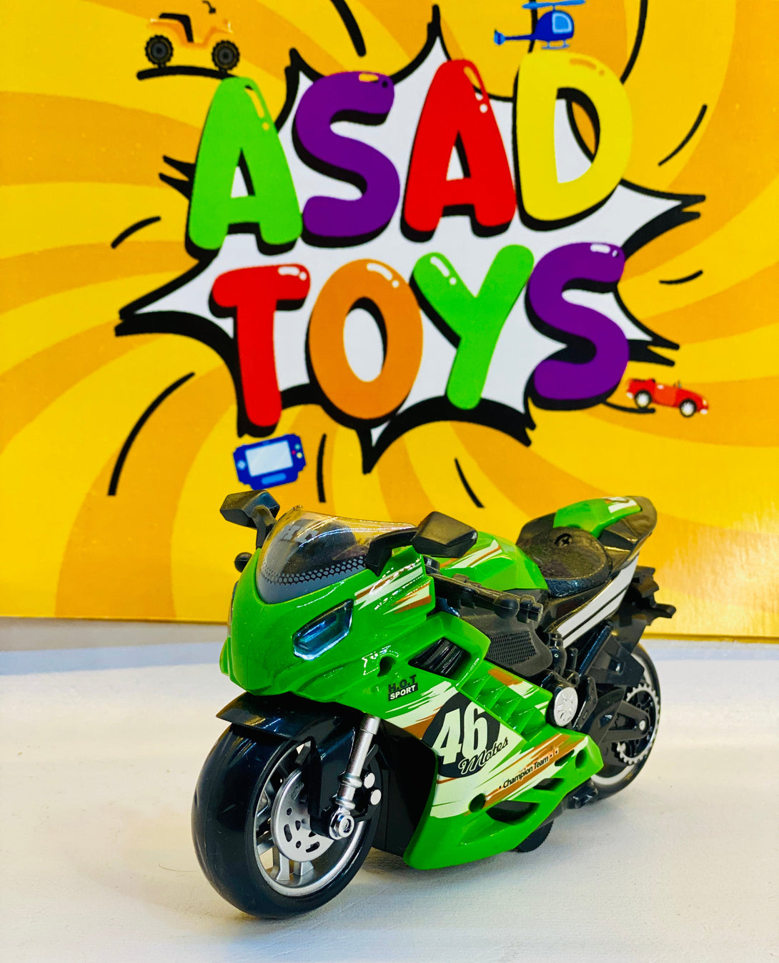 Die Cast 1:12 Scale Heavy Bike - Trendytoys