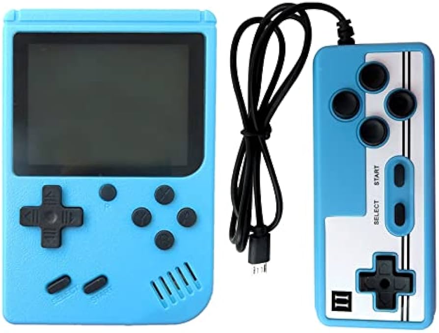 500 In 1 Retro Video Game Console Handheld Game With Extra Remort for 2 Players. - Trendytoys