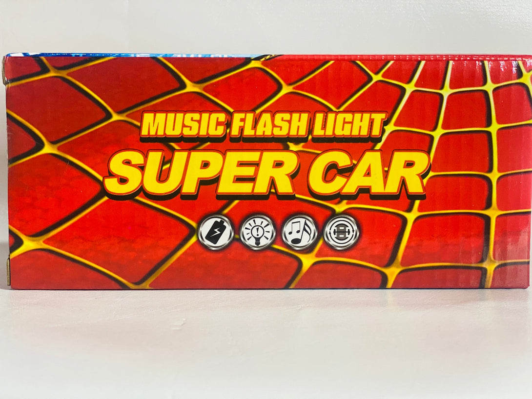 Amazing Spider Man Music Flash Light Super Car - Trendytoys