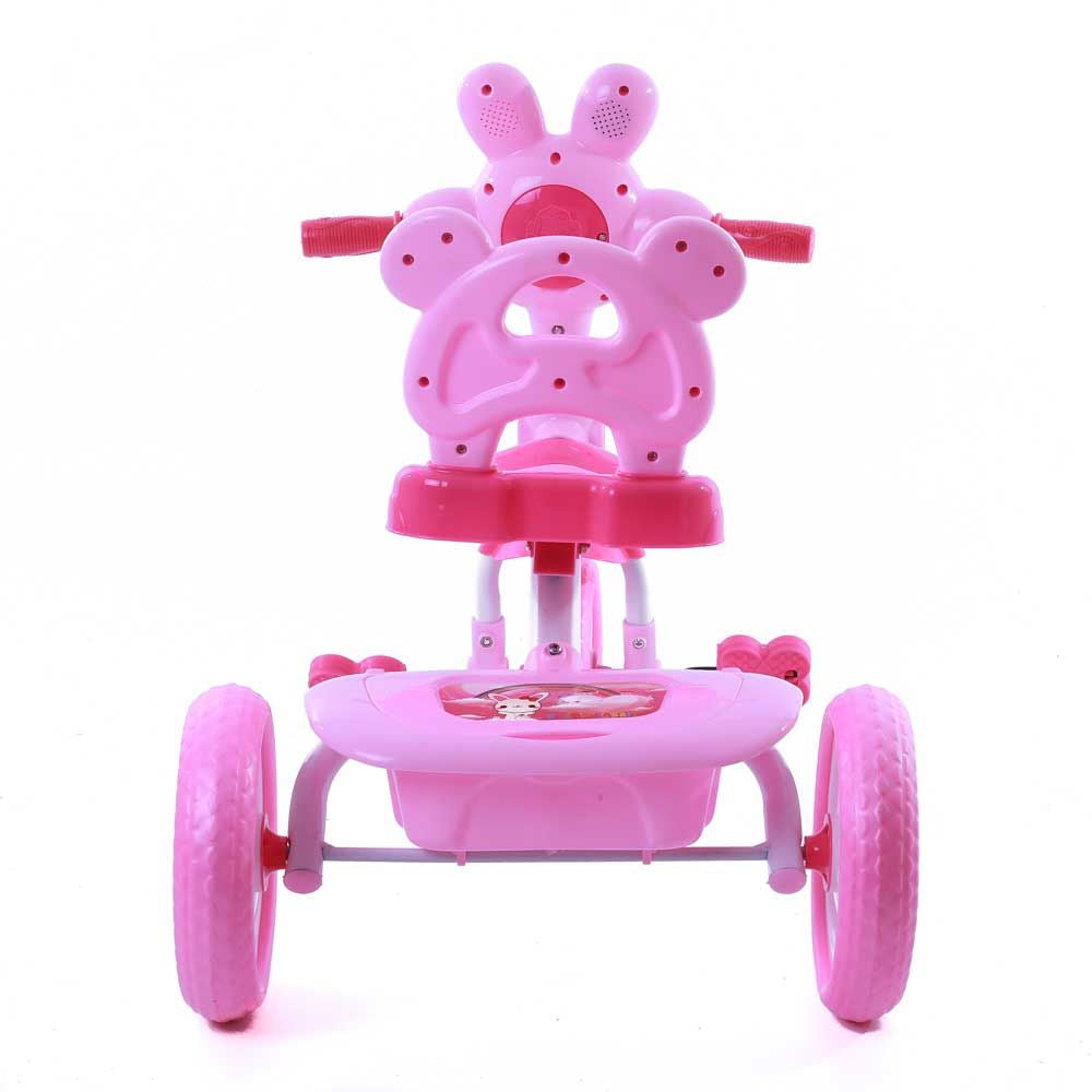 Kids Tricycle Rabbit Design Pink - Trendytoys