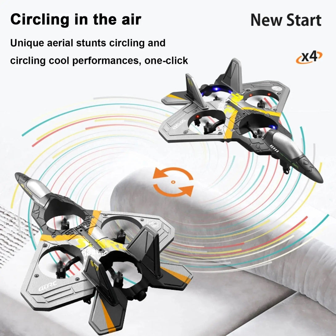 360 DEGREE RC FIGHTER DRONE JET - Trendytoys