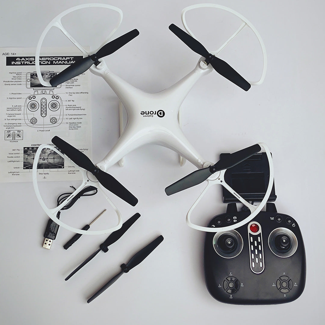 White Toy Drone Sky LH-X25 - Trendytoys