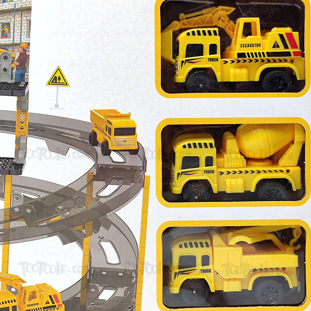 3d-diy-parking-track-set-w-construction-trucks-101-pcs-for-kids