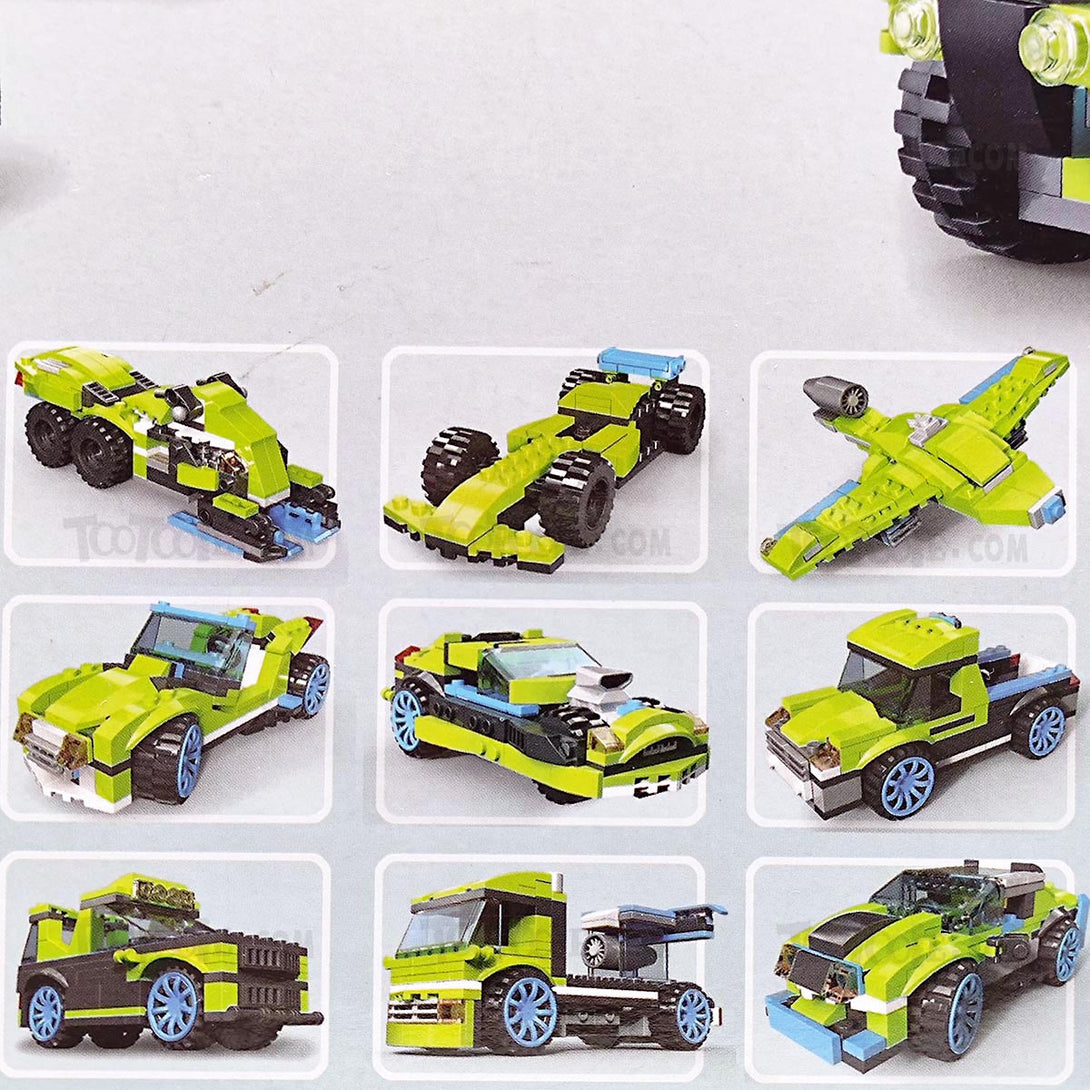 241-pc-architect-rocket-car-27-change-brick-lego-puzzle-game-for-kids