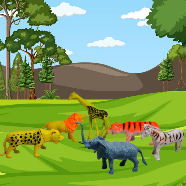 Jungle Animals Collection pack - Trendytoys