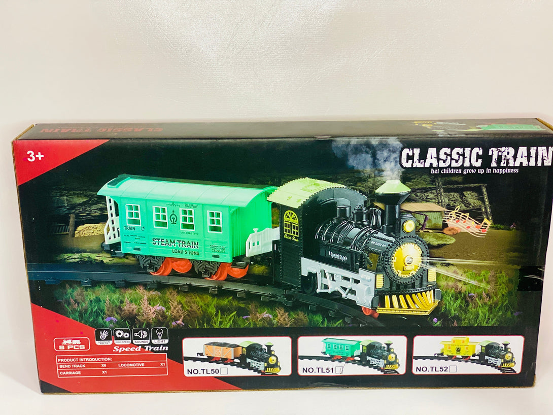 Super Classic Train Set With Track - Trendytoys