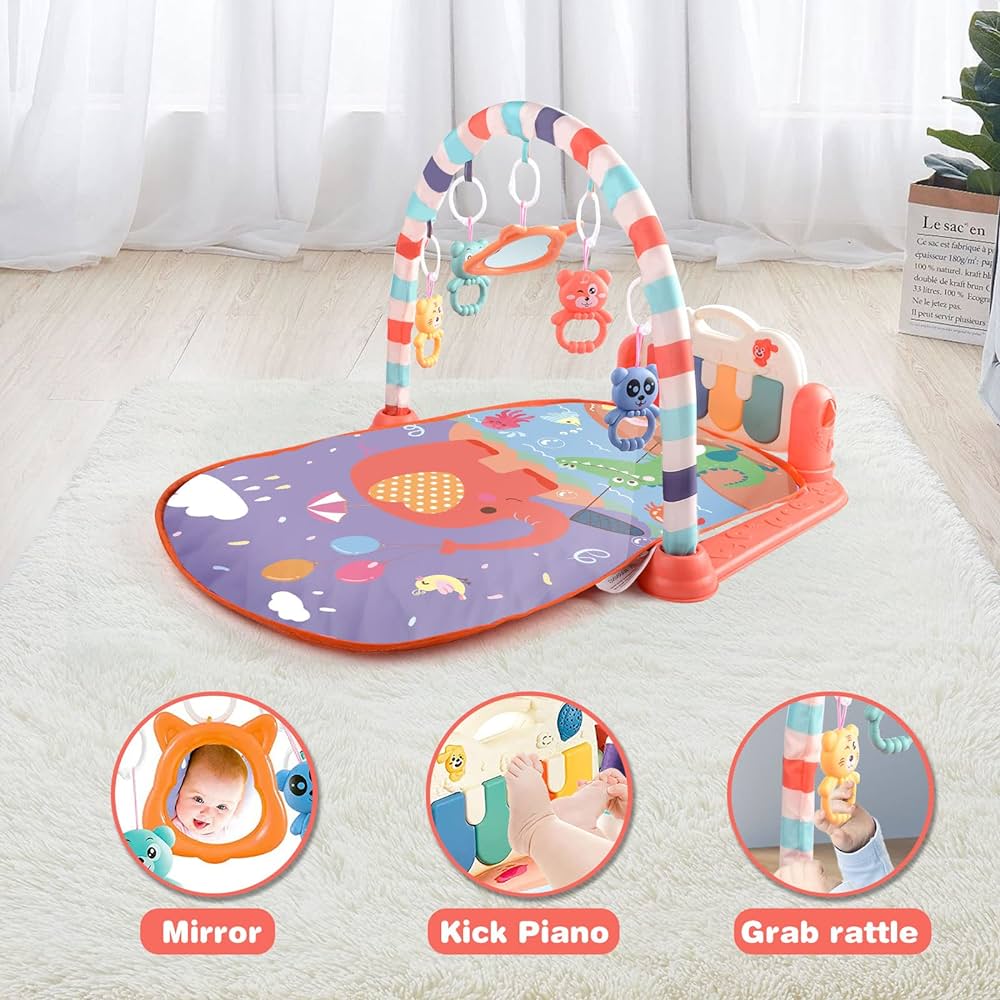 Baby Gym Play Mat Kick and Play Piano Gym - Trendytoys