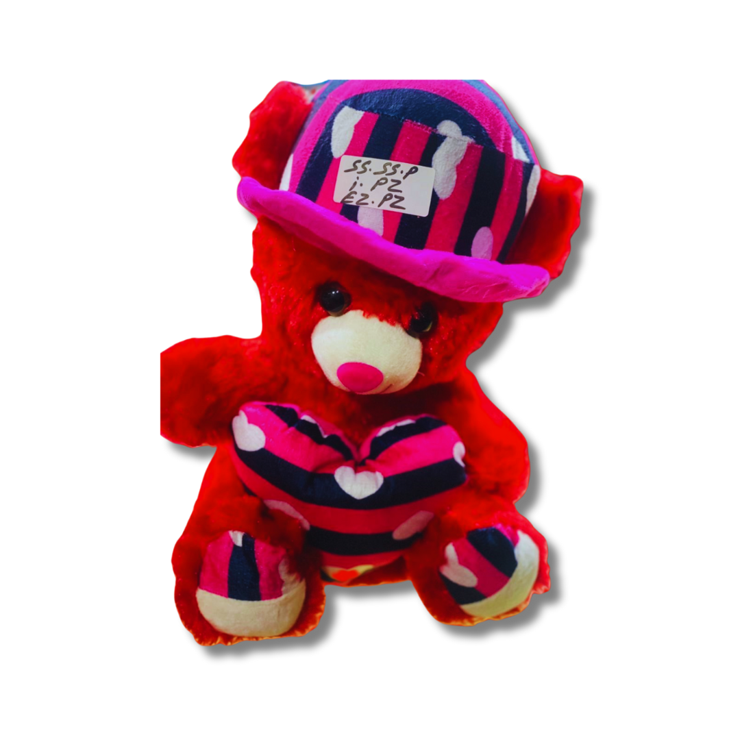 1.5 feet Little Cute Red Teddy Bear - Trendytoys