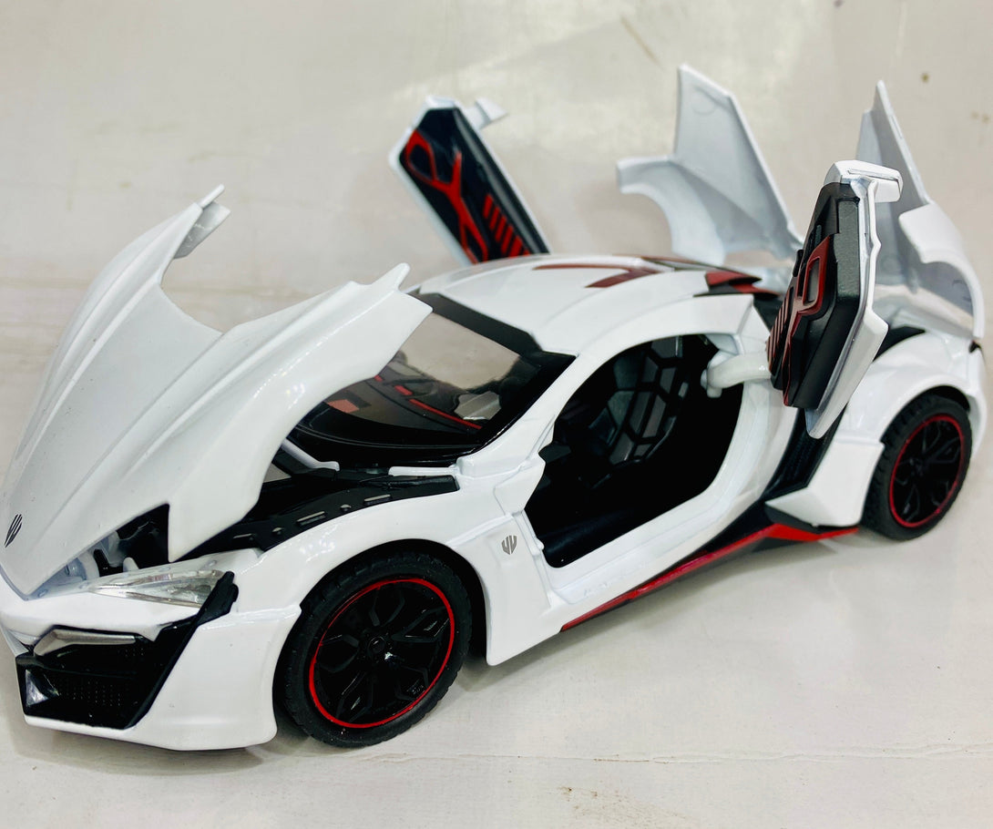 1:24 Lykan Hypersport Supercar Model Diecasts & Toy Vehicles Toy Car Metal Collection Toy Kid Toys for Children Kids Gifts - Trendytoys