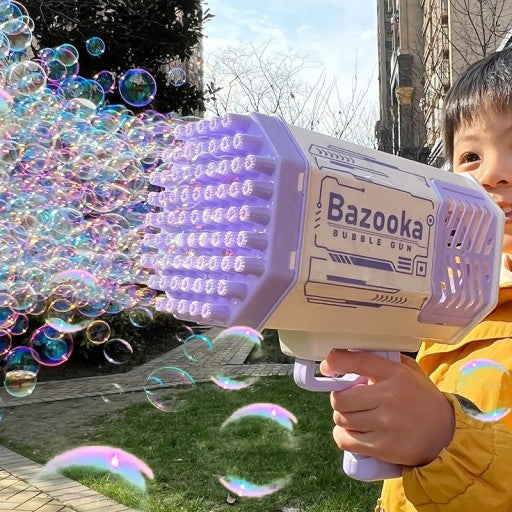 69 HOLES BAZOOKA BUBBLE MACHINE GUN - Trendytoys