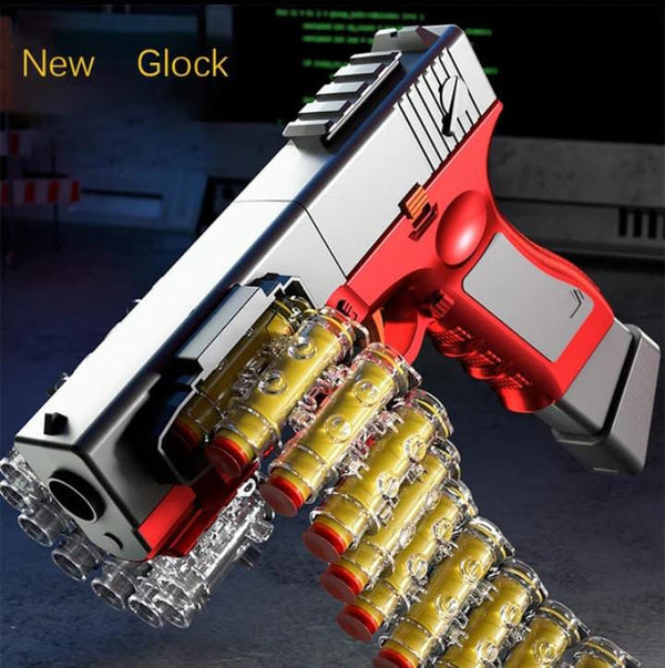 GLOCK GUN WITH SOFT EVA BULLETS - Trendytoys