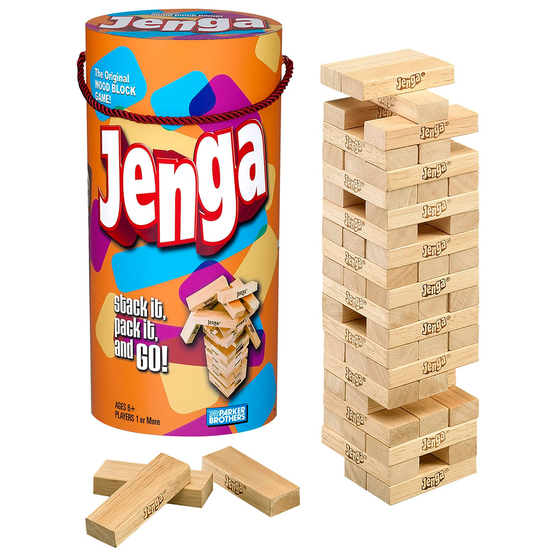 Hasbro Gaming Jenga Wooden Blocks - Trendytoys