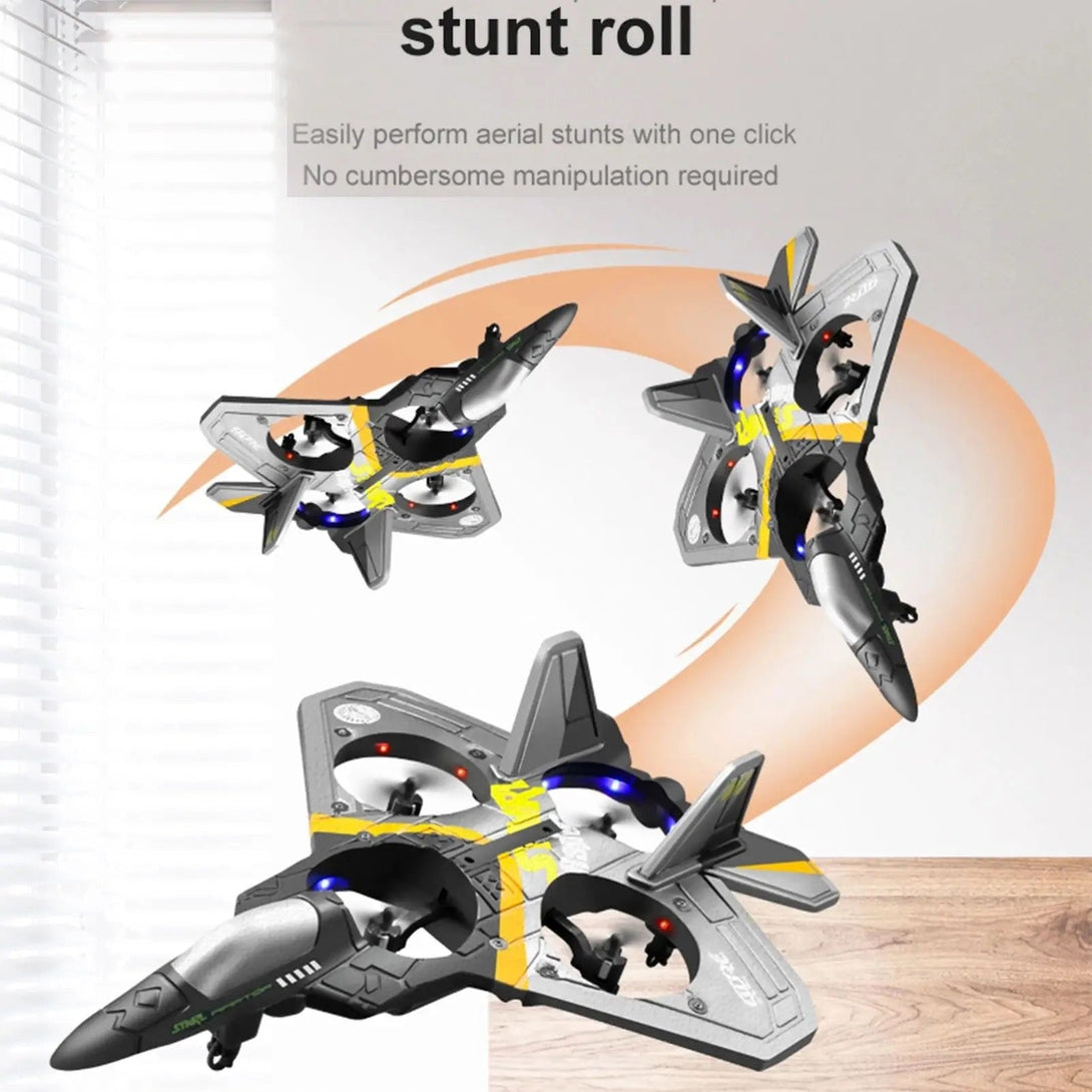 360 DEGREE RC FIGHTER DRONE JET - Trendytoys