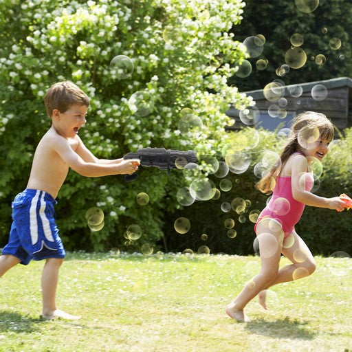 9 Holes Gatling Electric Bubble Gun - Trendytoys