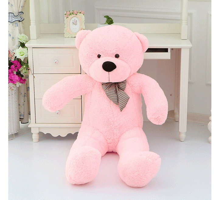 5.5 Feet Red Teddy Bear with Muffler - Trendytoys