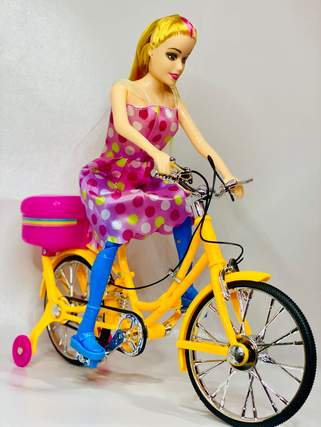 Electric Bicycle Pretty Girl With Light & Music - Trendytoys