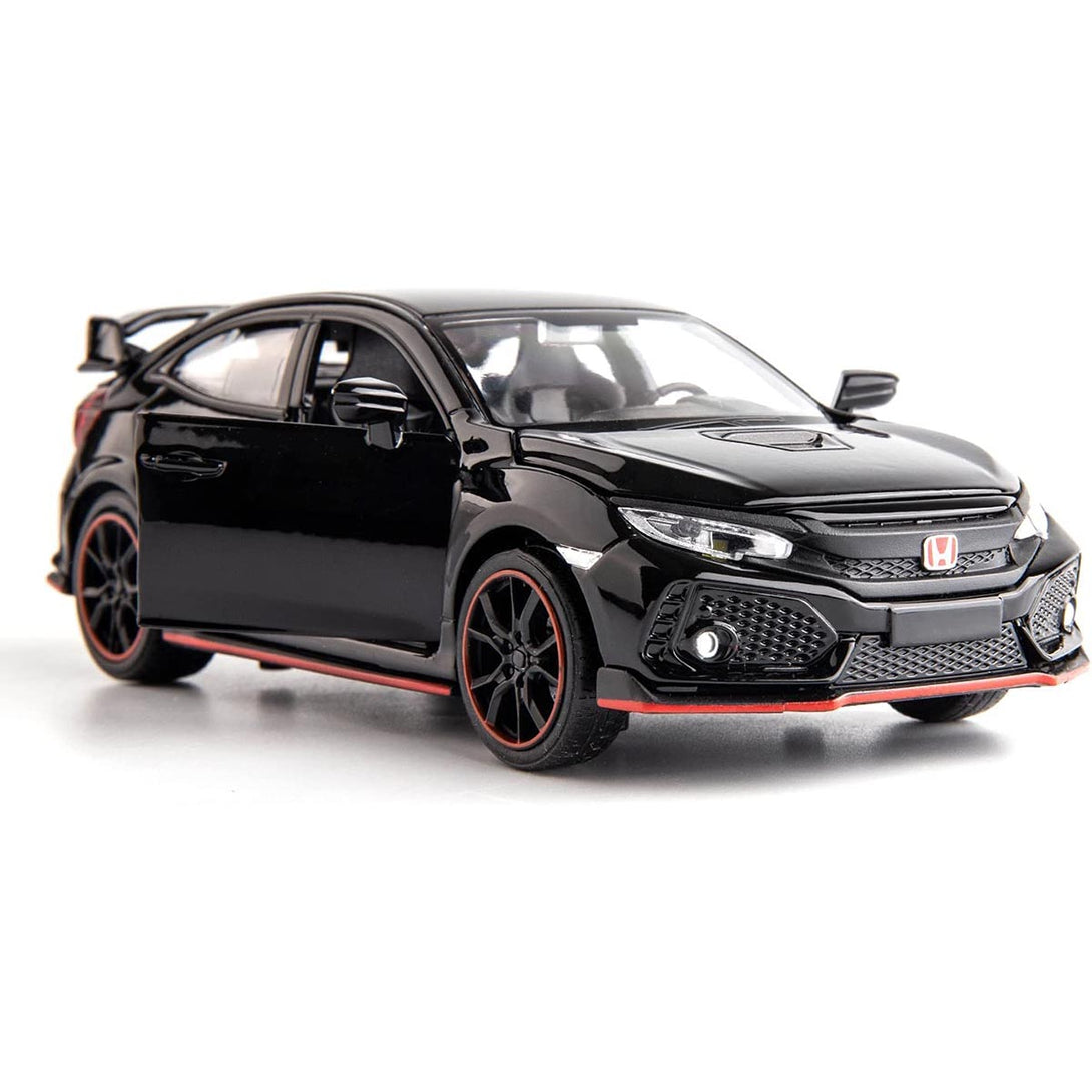 honda-civic-type-r-diecast-1-32-pull-back-with-openable-doors-light-and-sound-for-kids