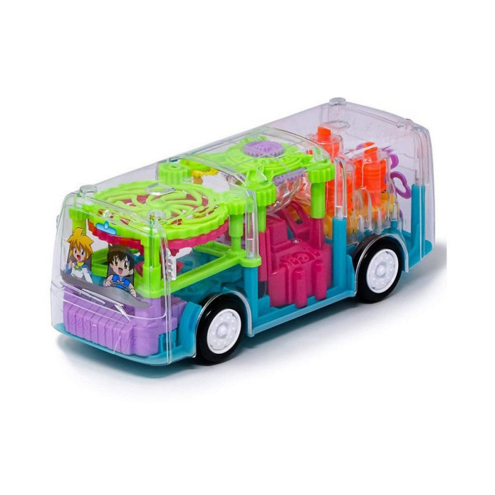 Gear Light Bus Toy with Mechanical Gears Simulation - Trendytoys