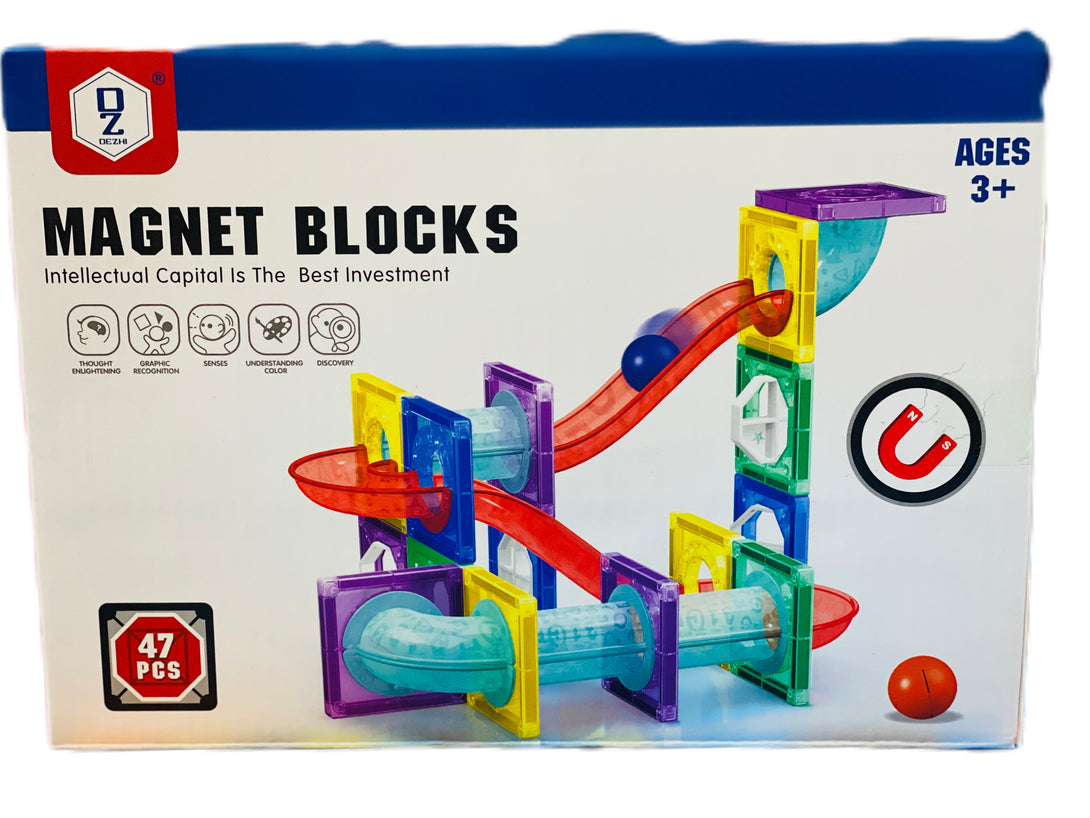 ⌛Magnetic Tile Marble Blocks - Trendytoys