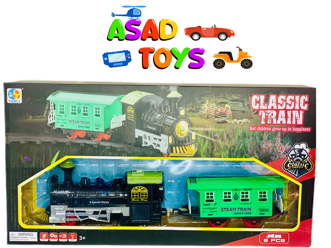 Super Classic Train Set With Track - Trendytoys