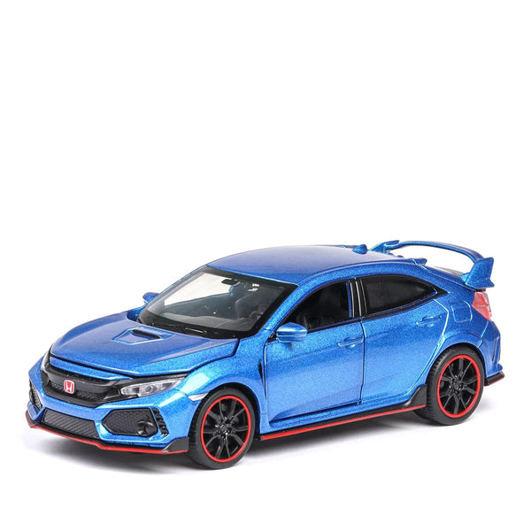 honda-civic-type-r-diecast-1-32-pull-back-with-openable-doors-light-and-sound-for-kids