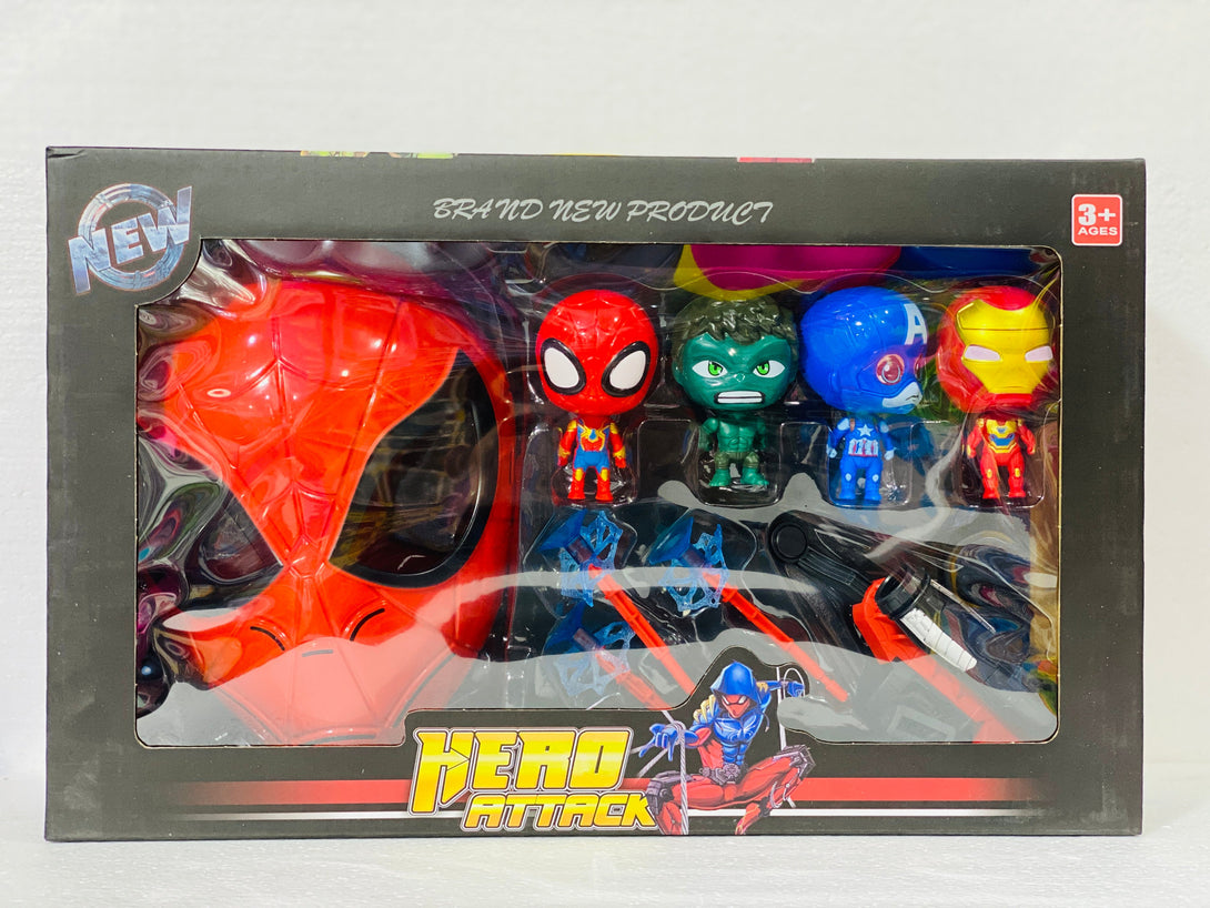 Action Heroes Play Set For Kids - Trendytoys