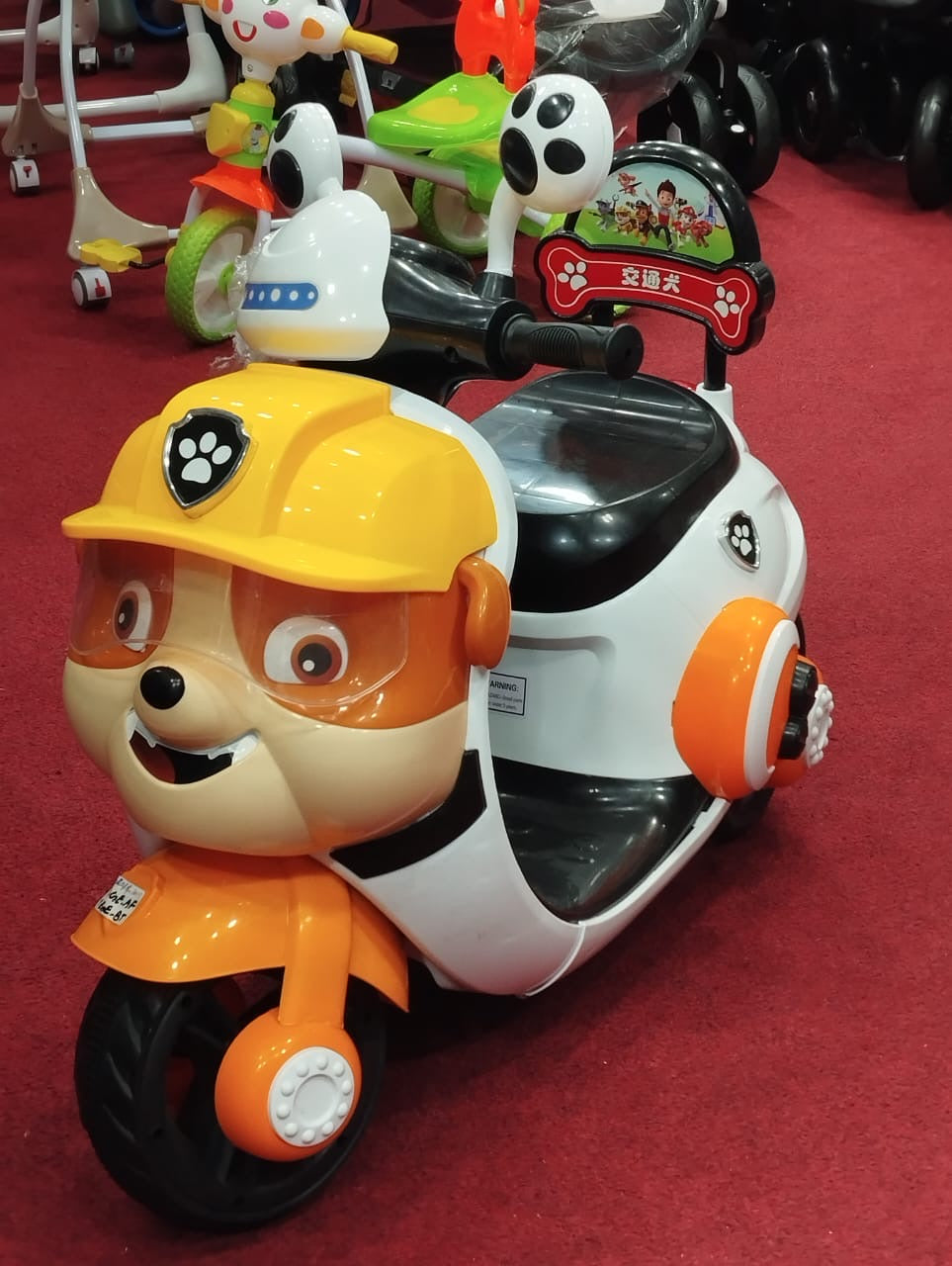 6V Paw Patrol Electric Rechargeable Scooter For Kids - Trendytoys