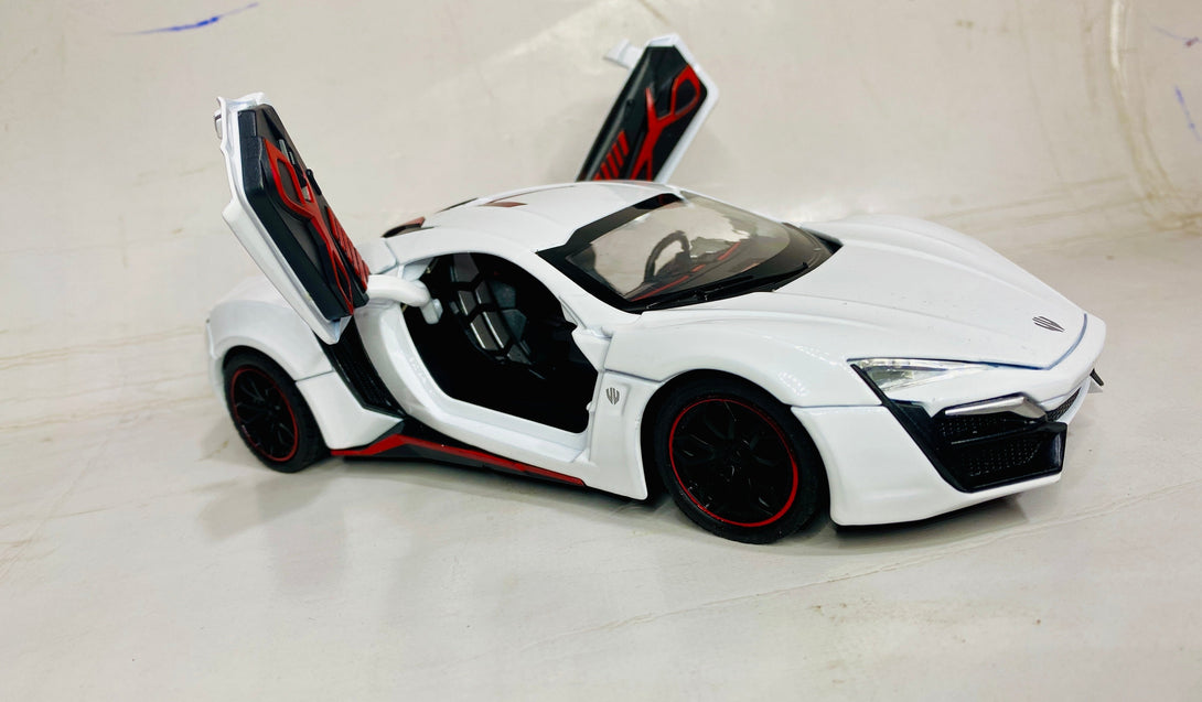 1:24 Lykan Hypersport Supercar Model Diecasts & Toy Vehicles Toy Car Metal Collection Toy Kid Toys for Children Kids Gifts - Trendytoys