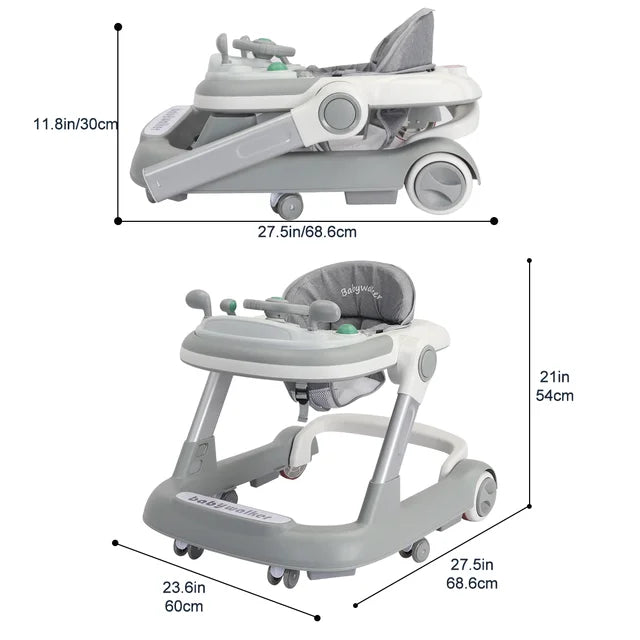 2in1 Toddler Push Baby Walker - Trendytoys