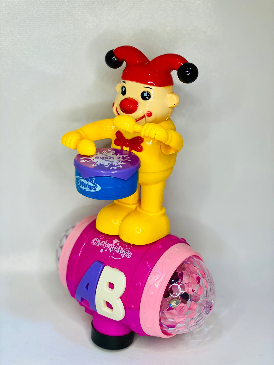 Musical Dancing Clown with Drum - Trendytoys