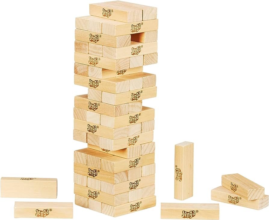 Hasbro Gaming Jenga Wooden Blocks - Trendytoys