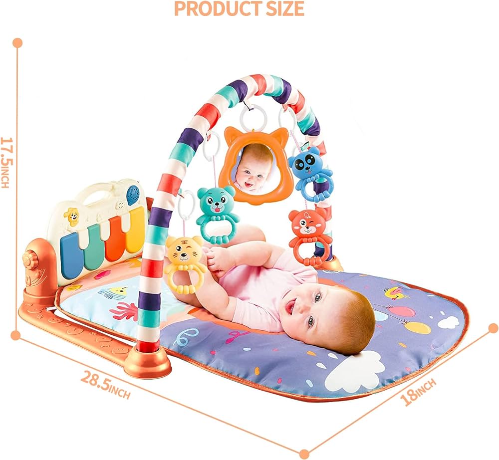 Baby Gym Play Mat Kick and Play Piano Gym - Trendytoys