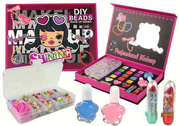 DIY Jewelry Makeup Kit 2in1 Beads - Trendytoys