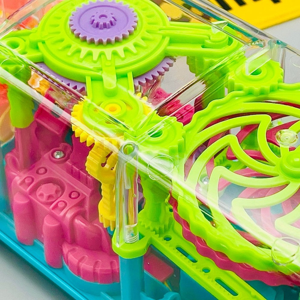 Gear Light Bus Toy with Mechanical Gears Simulation - Trendytoys