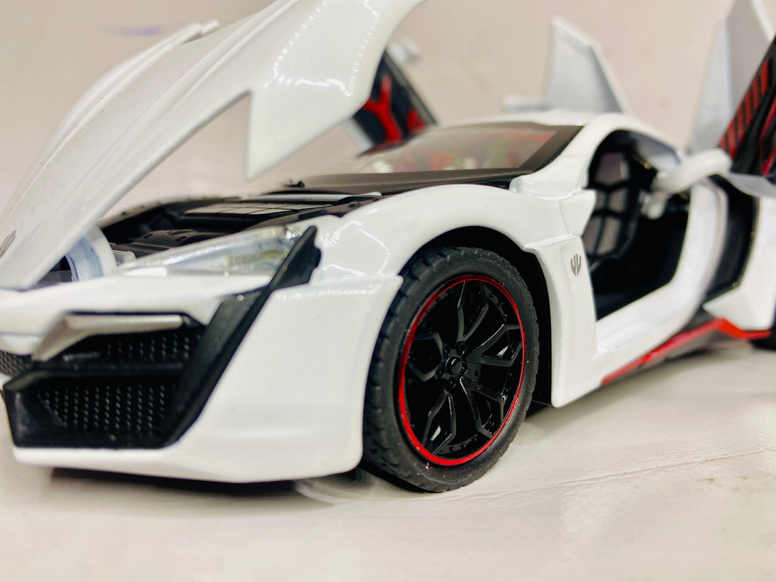 1:24 Lykan Hypersport Supercar Model Diecasts & Toy Vehicles Toy Car Metal Collection Toy Kid Toys for Children Kids Gifts - Trendytoys