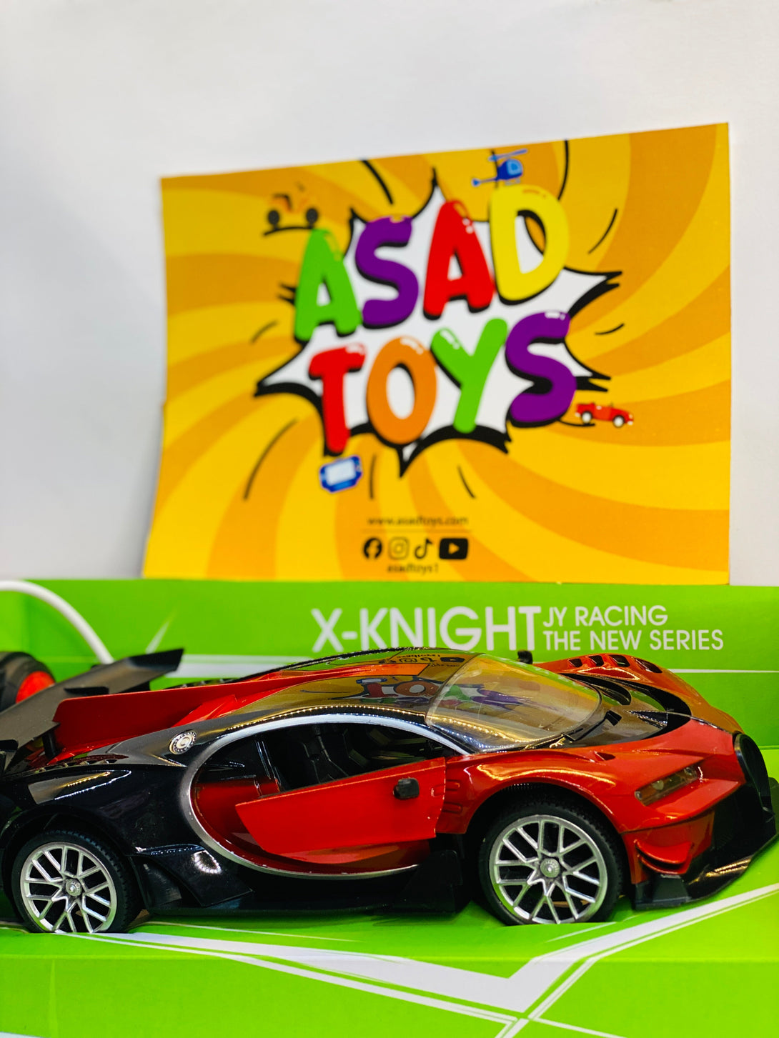 BUGGATI X-KNIGHT REMOTE CAR - Trendytoys