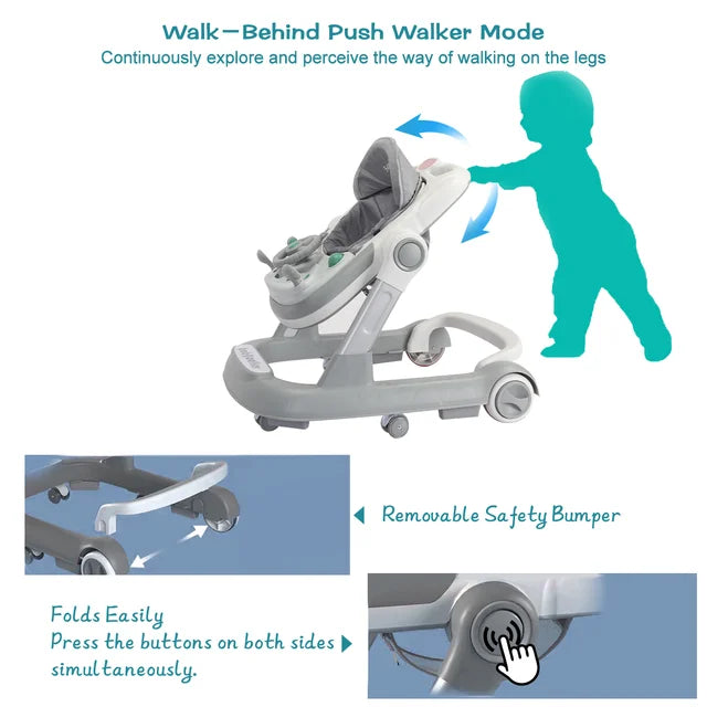 2in1 Toddler Push Baby Walker - Trendytoys