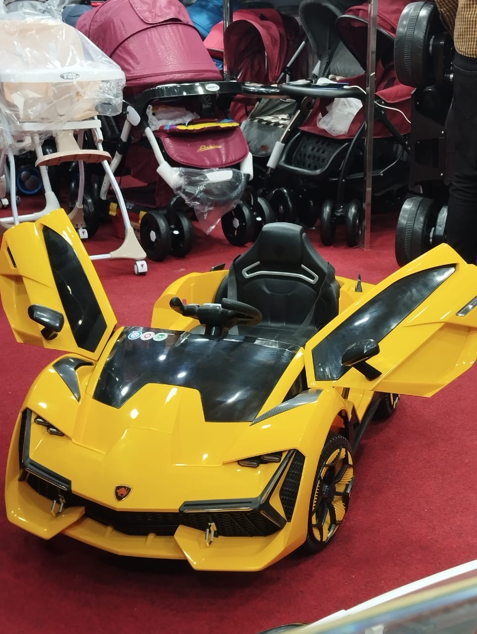 Lamborghini 12v Kids Ride on Car New 2021 Modal - Trendytoys