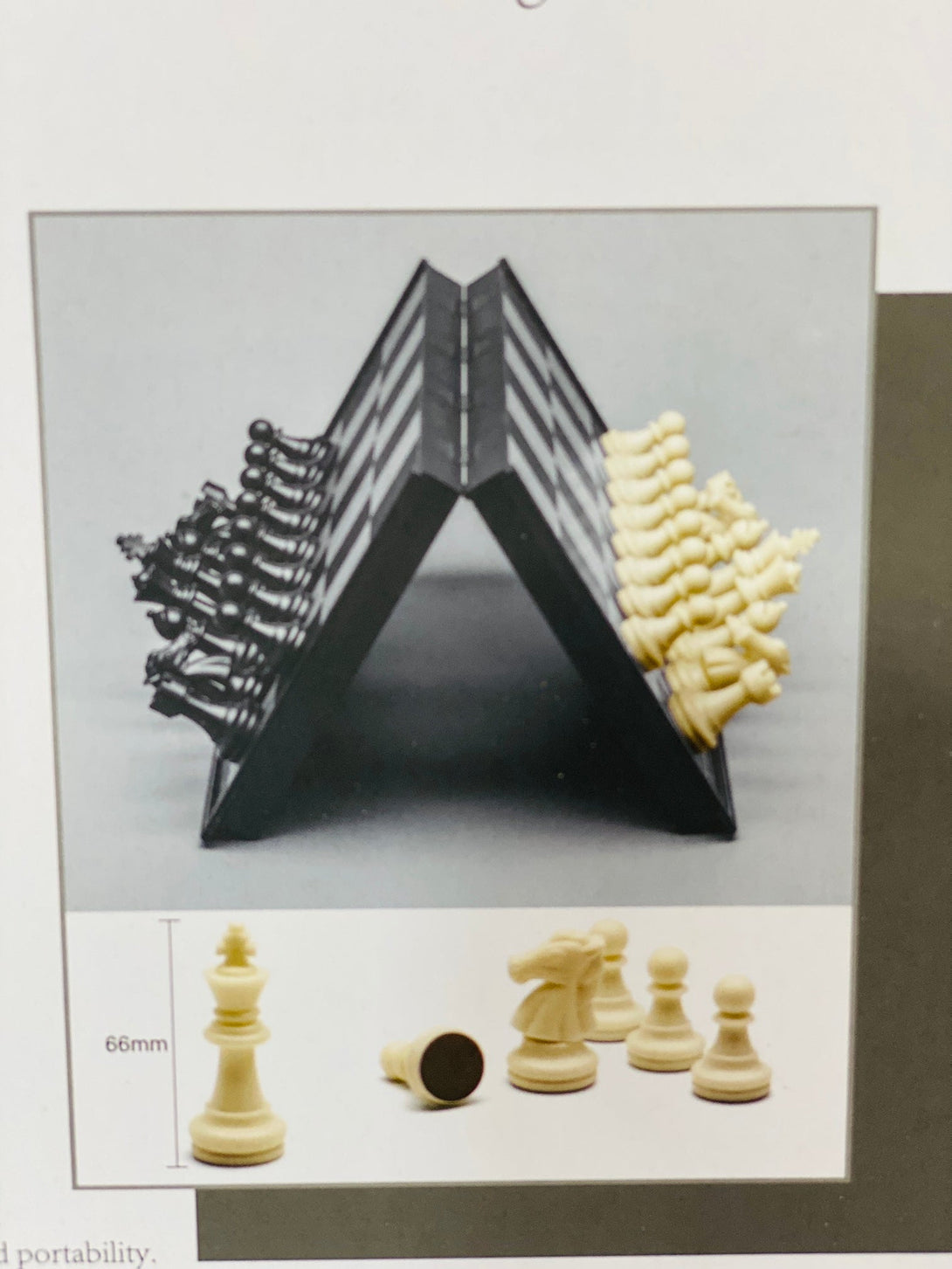 Portable Magnetic Folding Chess Board - Trendytoys