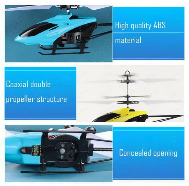 Flying Helicopter With USB Charging Cable For Kids - Trendytoys