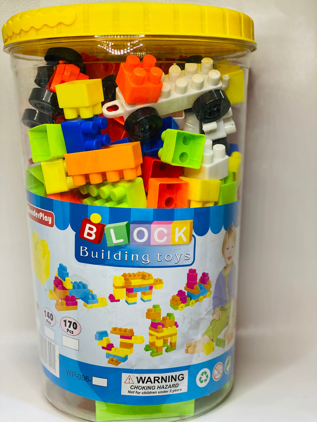 170 Pieces Train Building Blocks - Trendytoys