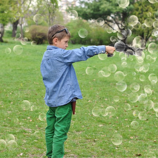 9 Holes Gatling Electric Bubble Gun - Trendytoys