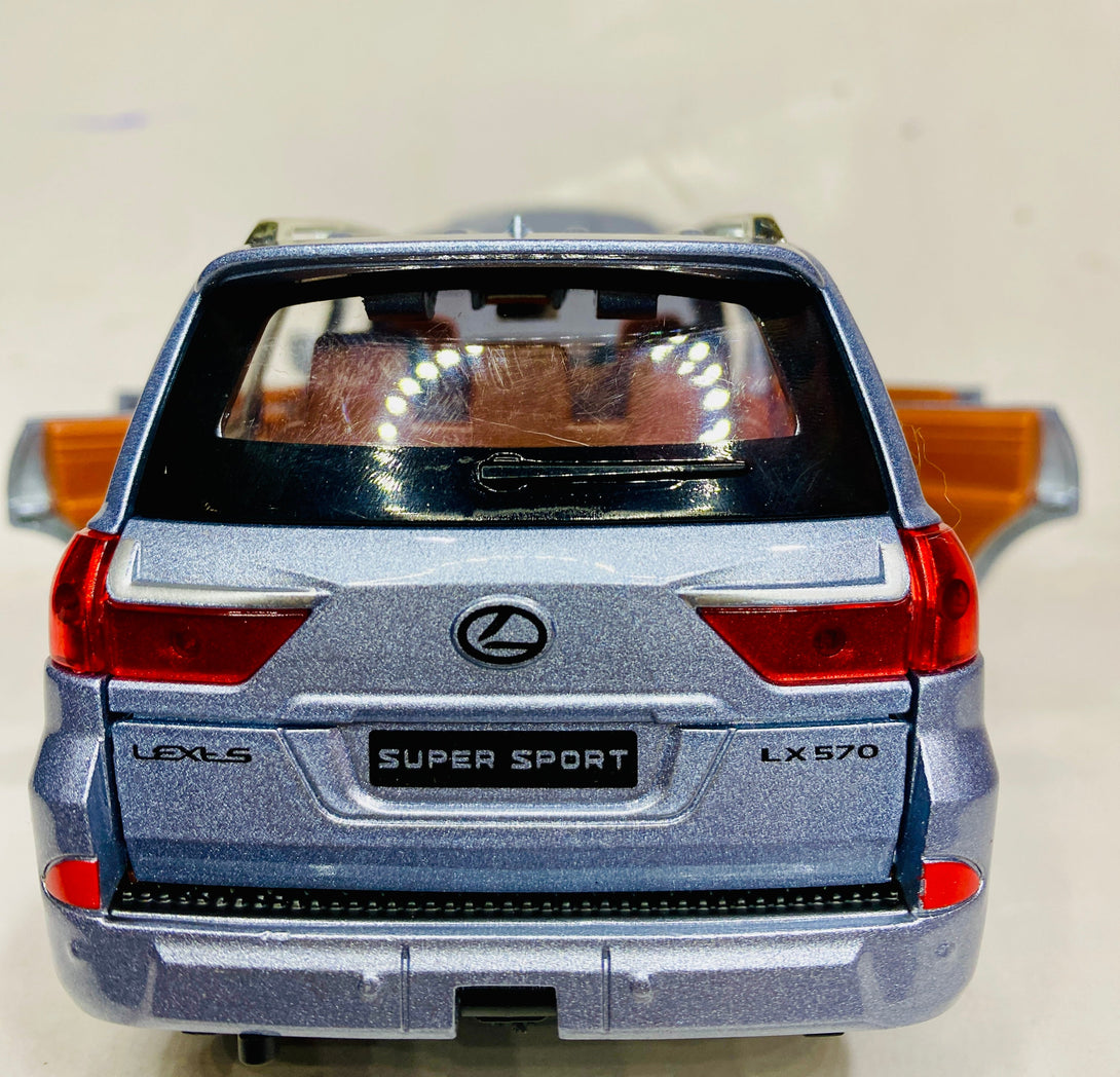 1:24 LEXUS LX570 ALLOY DIECAST MODEL Light And Sound - Trendytoys