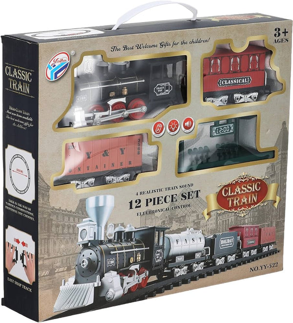 12 PIECES JACK SPRATT B/O CLASSIC TRAIN - Trendytoys