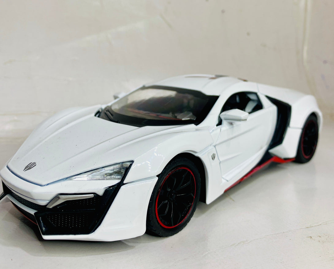 1:24 Lykan Hypersport Supercar Model Diecasts & Toy Vehicles Toy Car Metal Collection Toy Kid Toys for Children Kids Gifts - Trendytoys