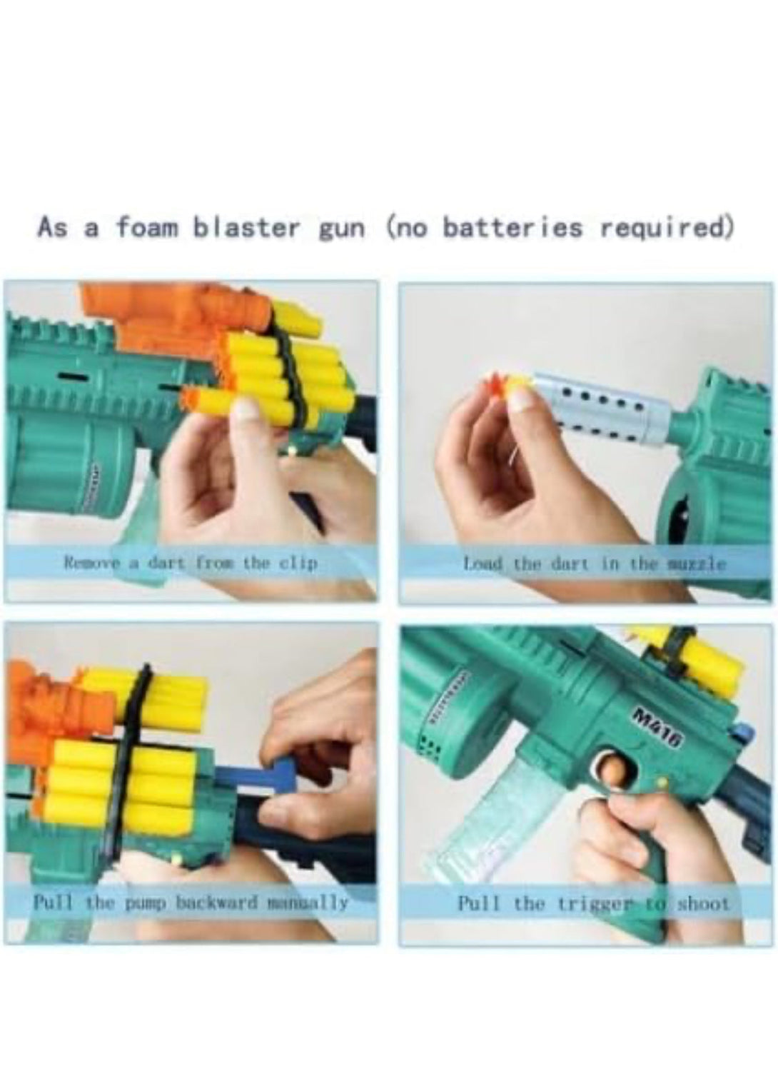 3 in 1 GEL BLASTER GUN WITH SOFT BULLET BLASTER GUN WITH BUBBLE MAKER GUN - Trendytoys