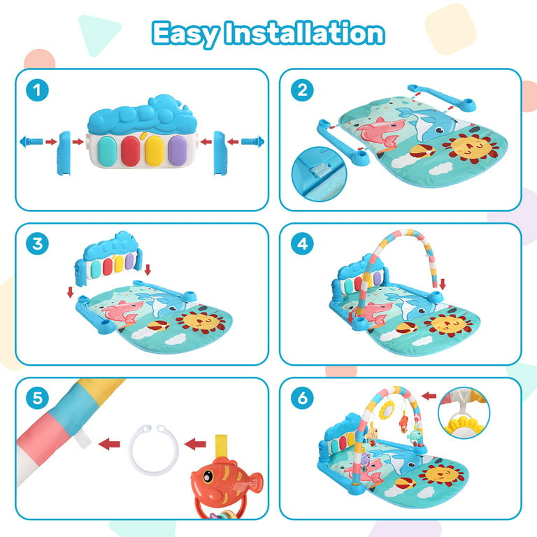 Baby Gym Projection Play Mat - Trendytoys